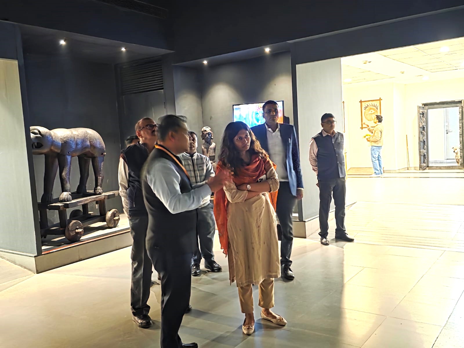  VIP Visit at National Crafts Museum